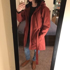 Maroon REI Rain Coat
